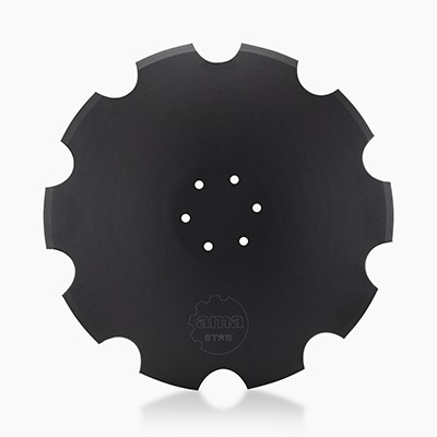 Konkav Düz Merkez Çentikli Disk
